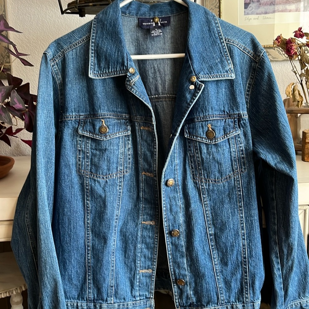 TY Original Wear denim jacket NEW size medium